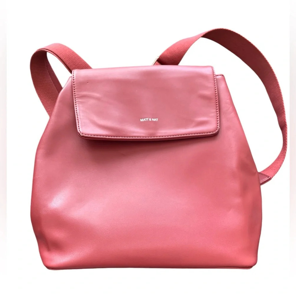 Matt&Nat red Annex Backpack